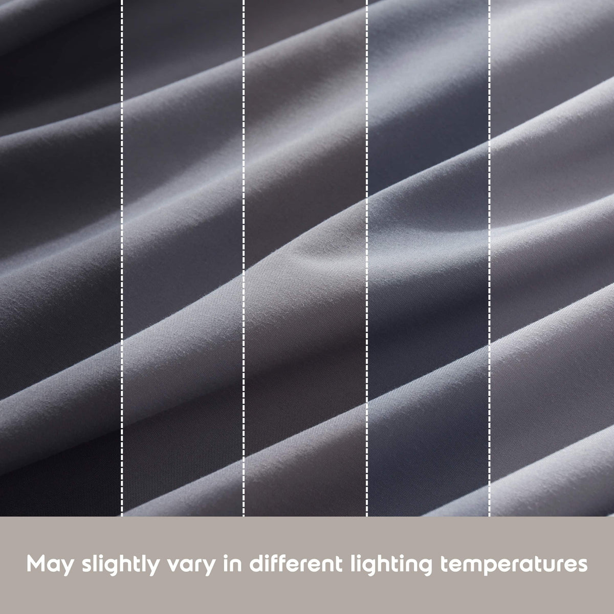 Sheet Sets, 1800 Series Deep Pocket 4 Piece, Luxury Soft Microfiber Bed Sheet Sets, GRAY - Image 4