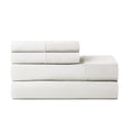 4-Piece 600 Thread Count White Egyptian Cotton Adult Bed Sheet Set, King - Deep Pocket