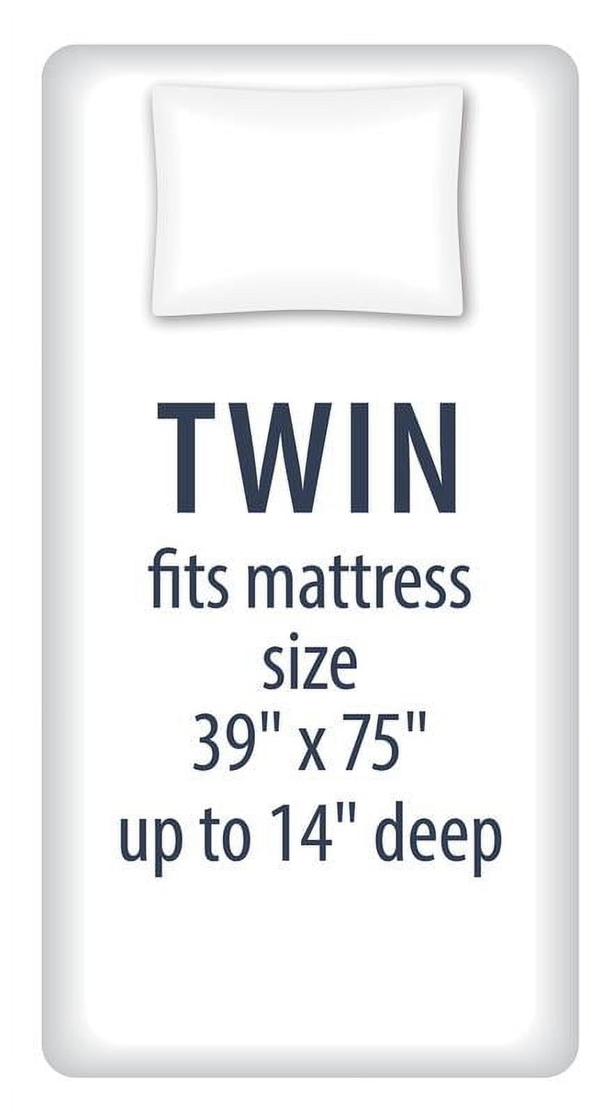 Kids Soft Microfiber Sheet Set, Gray, Twin, 3 Pieces - Image 6